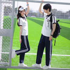 批发新款2026制服体操服夏季POLO衫短袖日系学院风<b class='q'>运动服</b>套装
