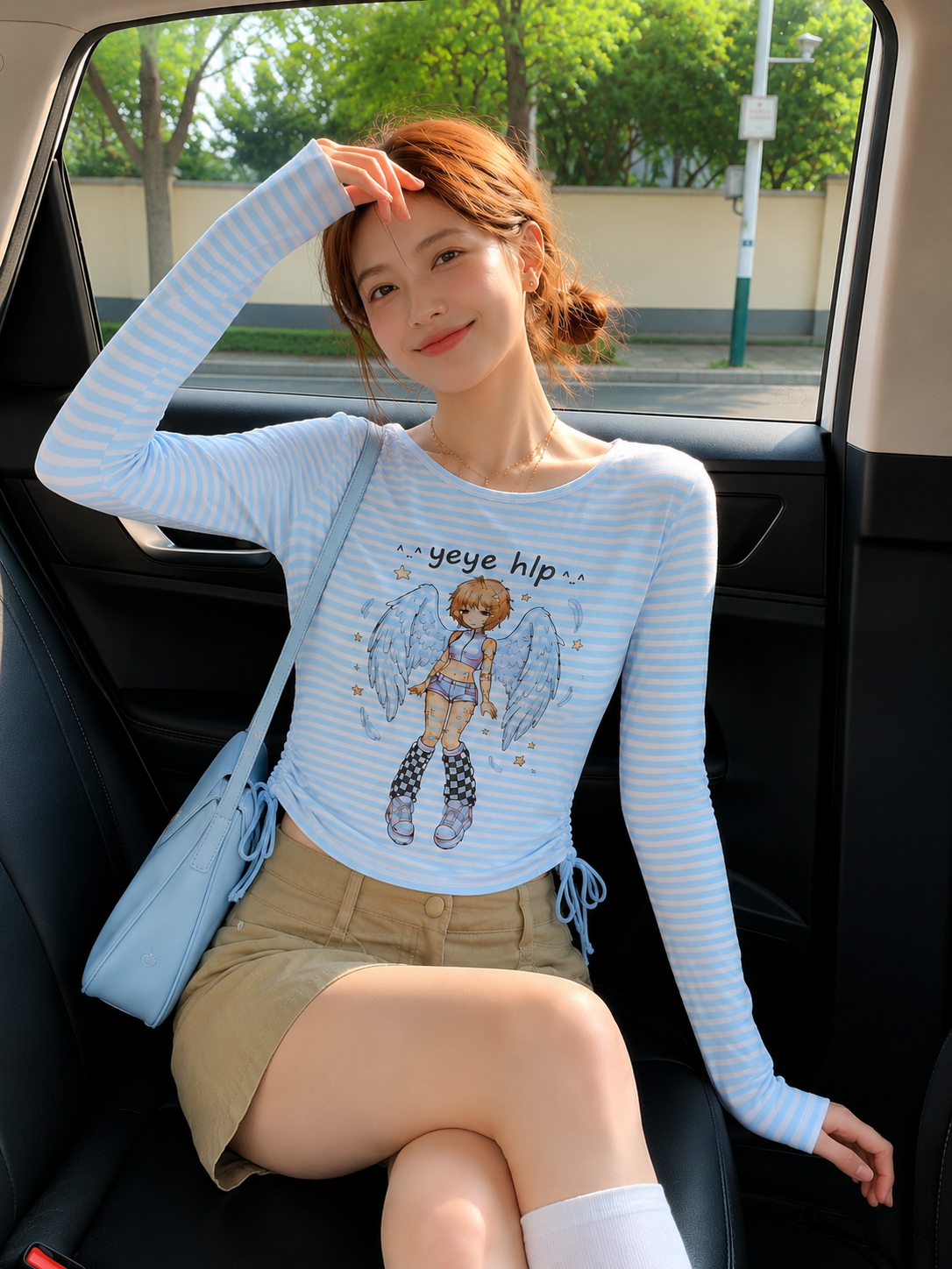 여름 새로운 루즈핏 슬림해 보이는 다용도 프린트 긴팔 티셔츠 여성 셔츠 자외선 차단 블라우스 트렌디