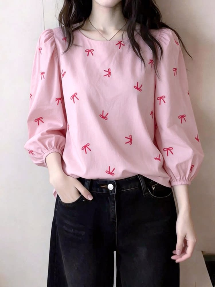 고유 한 아름다운 슈퍼 잘 생긴 맨위 여성 2026 년 봄 여름 새로운 프랑스식 디자인 센스 작은 대중 패션 품격 여성 의류