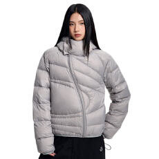 批发26冬季 <b class='q'>韩国</b>斜拉链泡芙连帽羽绒棉服加厚女保暖情侣棉衣外套 1669