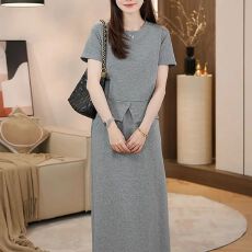 批发时尚显瘦<b class='q'>气质</b>网红套<b class='q'>装</b>女2026夏季新款高级百搭宽松上衣裙子两件套