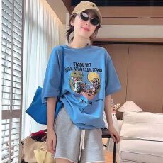 批发2026夏季新款高级感宽松显瘦韩系休闲T恤<b class='q'>短裤</b><b class='q'>套装</b>女