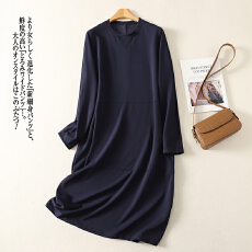 批发实拍 春季新款内搭打底长款连衣裙