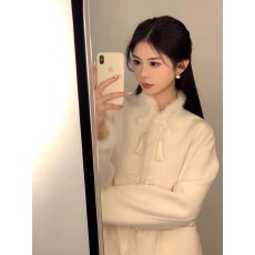 批发羊毛小个子国风呢子双面呢<b class='q'>大</b>衣毛呢外套女秋冬高级感2025新款
