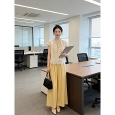 批发店主实拍2026夏季新中式气质套<b class='q'>装</b>马甲上衣<b class='q'>裤</b>子两件套女