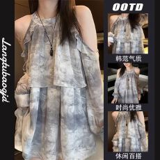 批发级感无袖<b class='q'>背心</b>女2026夏季新款气质慵懒休闲上衣