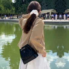 批发pol领气质麂皮绒拉链<b class='q'>外套</b>女 2025春新韩版小个子显瘦工装<b class='q'>外套</b>上衣