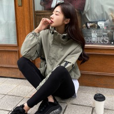 批发<b class='q'>气质</b>立领工装休闲防风<b class='q'>外套</b>上衣 女2026春新简约显瘦保暖纯色f茄克