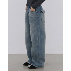 批发现复古高级感<b class='q'>高腰</b>宽松休闲阔腿裤拖地裤<b class='q'>长裤</b>