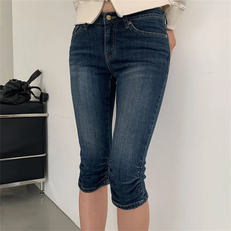 지금 밀레니엄 세련된 센스 7부 바지 여성 여름 캐주얼 바지