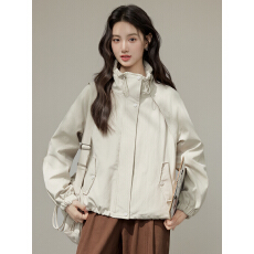 批发实拍2025秋季新款韩版潮流休闲棉服外套女小个子立领夹克棉衣上衣