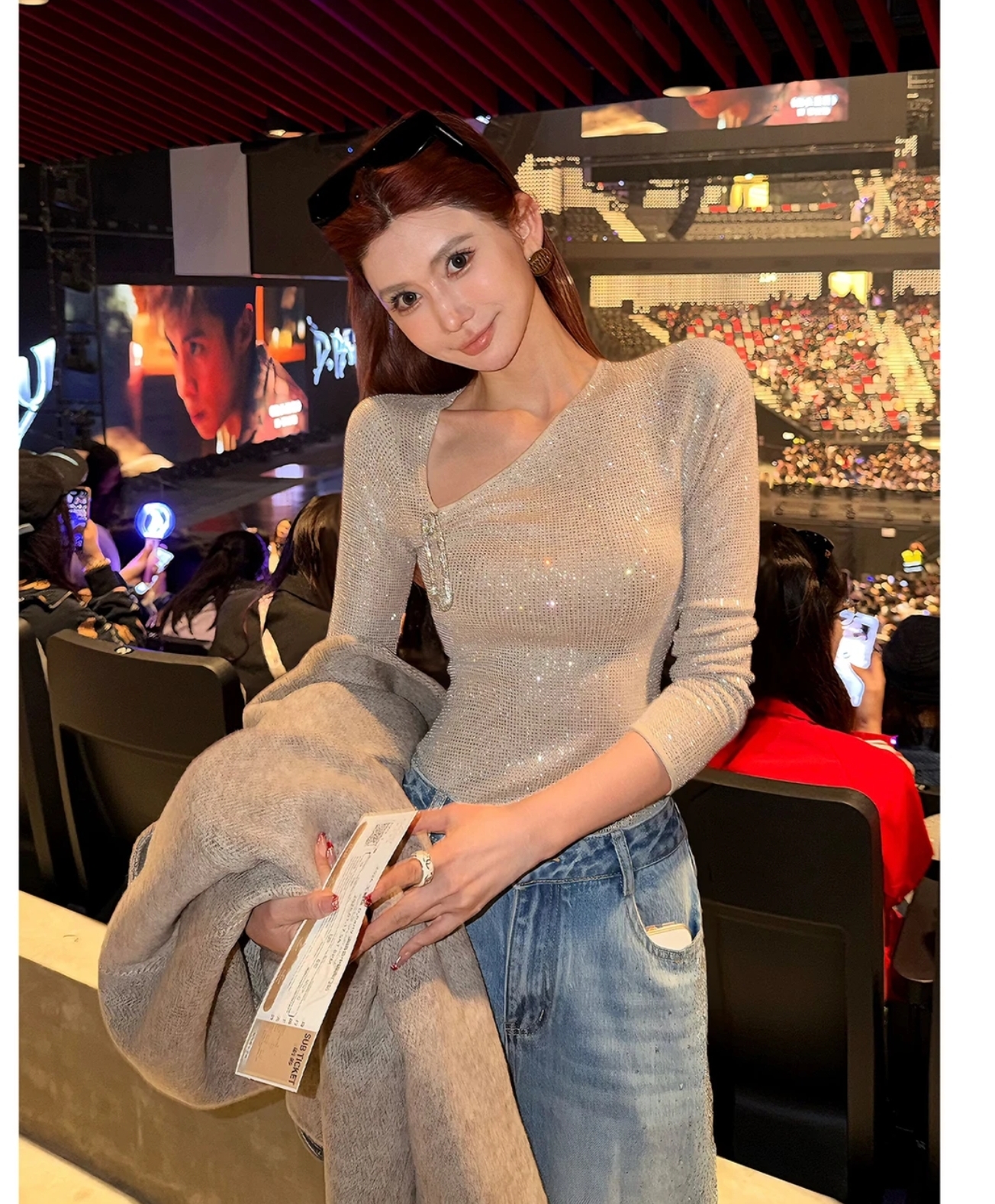부드럽게 6 월 콘서트 맨위 무거운 작업 핫픽스 공예 만나는 맨위 핫픽스 품격 긴팔 맨위