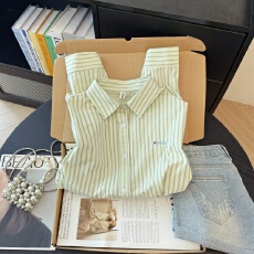 批发设计感超好看的条纹衬衫外套女宽松2026新款中长款衬衣<b class='q'>开衫</b>薄外套