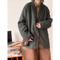 批发韩版潮流<b class='q'>男</b>女上衣帅气宽松港风西装外套情侣春秋日常百搭休闲<b class='q'>西服</b>