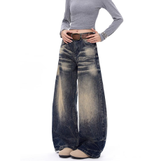 批发美式潮<b class='q'>男</b>潮女夏季新款情侣同款<b class='q'>牛仔裤</b>嘻哈ins潮高街潮流痞帅长裤