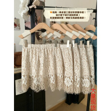 批发实拍韩系叠穿屁帘蕾丝<b class='q'>裙</b>2026松紧腰<b class='q'>网纱</b>半身<b class='q'>裙</b>遮屁股假下摆短<b class='q'>裙</b>