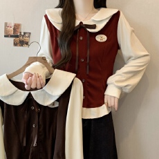 批发实拍~大码秋<b class='q'>冬</b>新款胖mm甜美独特漂亮显瘦遮肉磨毛加厚上衣