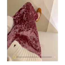 批发秋冬法式优雅金钻丝绒<b class='q'>半身</b>裙中长款高腰直筒开叉a字裙加绒
