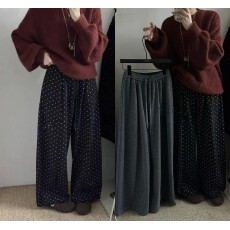 批发官图 2026<b class='q'>新款</b>女士时尚休闲保暖卫<b class='q'>裤</b>加绒加厚宽松运动阔腿<b class='q'>裤</b>