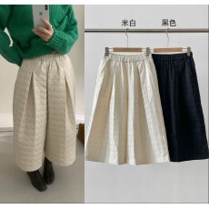 批发夹棉宽松显瘦加绒加厚七分裤女2026冬季新款休闲<b class='q'>百搭</b>阔腿裤