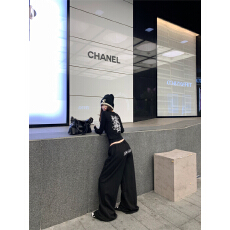 批发<b class='q'>实拍</b> 修身显瘦内搭打底衫T恤上衣女宽松阔腿直筒运动卫裤休闲裤潮