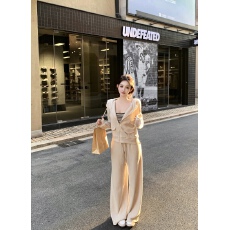 批发实拍温暖丁达尔 双色德绒双头拉链连帽<b class='q'>卫衣</b>外套+低腰卫裤休闲套装