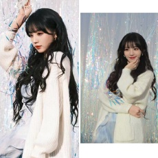 批发田曦薇同款毛衣开衫<b class='q'>韩版</b>慵懒风白色口袋长袖针织衫外套上衣女