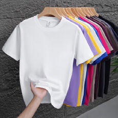 批发实拍 2026夏季新款索罗娜高档新疆长绒棉<b class='q'>男</b>女同款落肩潮牌宽松<b class='q'>T</b><b class='q'>恤</b>