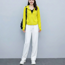 批发实拍休闲运动套<b class='q'>装</b>女2026春秋新款显瘦连帽开衫卫衣阔腿<b class='q'>裤</b><b class='q'>两件套</b>潮