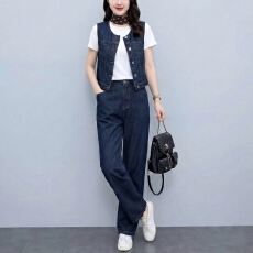 批发实拍2026春秋新款时尚显瘦气质网红套装女高级百搭宽松<b class='q'>大码</b>三件套