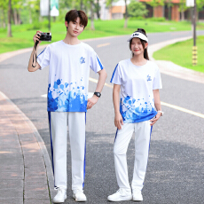 批发情侣装班服<b class='q'>运动服</b>休闲套装T恤30裤子32