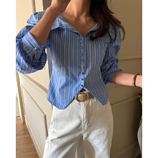 批发chic 韩版单排扣 衬衫