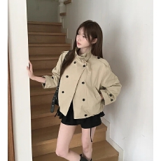 批发已出货 chic 韩版 双排扣外套