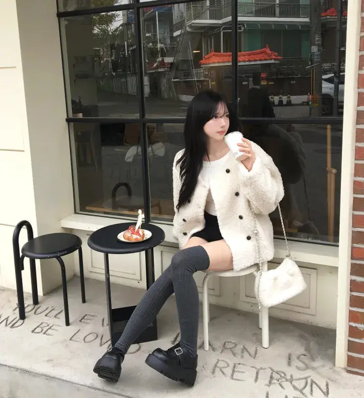 더블 버튼 플리스 아우터 상세 이미지 23