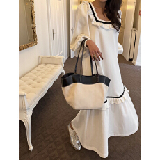 批发韩式复古长款连衣裙