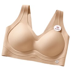 批发大码无痕肌底美背<b class='q'>内衣</b>果冻支撑背心按摩固定杯<b class='q'>聚拢</b>提拉不跑杯