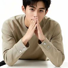 批发曼巴棉260克纯色袖子纽扣长袖男女同款上衣