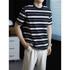 批发210g新疆长绒棉t桖短袖男夏季纯棉弹力半袖衫体恤