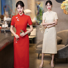批发实拍高考送考旗袍女日常可穿夏季新款2026绝美改良