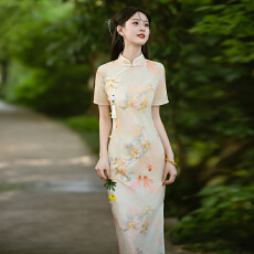 批发实拍旗袍2026新款改良版年轻款少女日常可穿夏季气质连衣裙