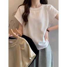 批发<b class='q'>短袖</b><b class='q'>t</b><b class='q'>恤</b>女士装夏季2025年新款设计感小众气质上衣体<b class='q'>桖</b>