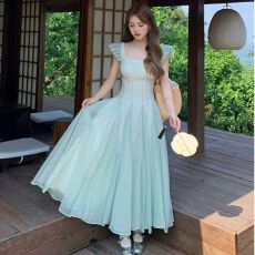 批发原版做法有内里法式甜美百搭<b class='q'>连衣裙</b>学院风小个子设计感高级感穿搭