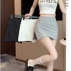 批发侧开叉瑜伽裙裤女夏季2026新款防走光<b class='q'>显瘦</b>包臀半身裙a字运动短裙