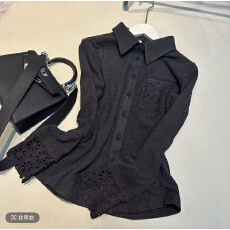 批发2025冬季新款长袖蕾丝衬衫女上衣打底衫显瘦百搭<b class='q'>小衫</b>洋气德绒磨毛