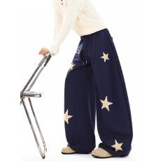 批发美式嘻哈抽绳<b class='q'>男</b>女士休闲高腰百搭阔腿裤宽松显遮肉运动裤潮新款