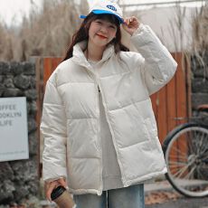 批发2025大码棉服<b class='q'>情侣</b><b class='q'>新款</b><b class='q'>韩版</b>百搭棉服女宽松学生纯色棉衣棉服女