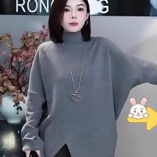 秋季2025新款百搭减龄时尚洋气设计感慵懒风独特漂亮卫衣女装上衣