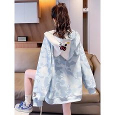 批发2026新款卫衣港风宽松简约连帽卫衣<b class='q'>开衫</b><b class='q'>男</b>女同款潮流帅气百搭