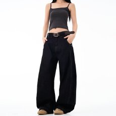 批发港风潮男夏季新款2025个性字母<b class='q'>牛仔裤</b>嘻哈ins潮高街潮流痞帅长裤