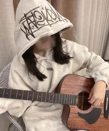 얇은 스타일 털이 있는 후아 면 복합 재킷 후드티 여성